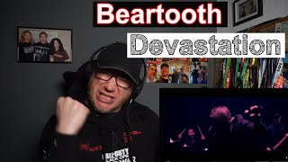 So INTENSE BEARTOOTH  quotDevastationquot Official Music Videoquot  Reaction [upl. by Pass467]