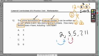 MTEL TEST PREP  12  General Curriculum Math Practice Test 03  Chris Abraham  Gohmathcom [upl. by Sinned]