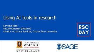 Using AI tools in research [upl. by Behah]