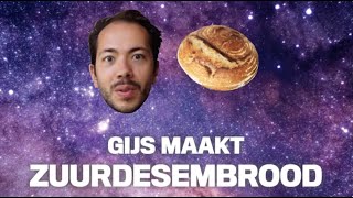 Hoe bak je je eigen zuurdesembrood In deze video geef ik je een uitleg  een insane lekker recept [upl. by Jacobs]