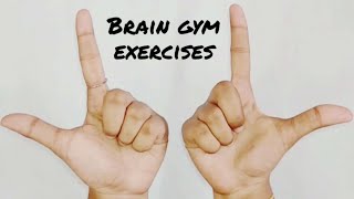 Brain gym  simple brain boosting exercises  brain exercises easy  7 ultimate brain gym exercises [upl. by Mailiw4]