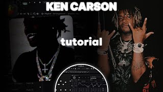 HOW TO MAKE OVERLOADED KEN CARSON TYPE BEAT  FL STUDIO TUTORIAL [upl. by Ahsircal99]