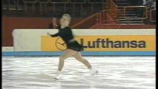 Josée Chouinard CAN  19951996 Gran Prix Finals Figure Skating Ladies Short Program [upl. by Thant944]