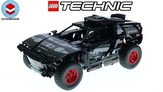 LEGO Technic 42160 Audi RS Q etron  LEGO Speed Build Review [upl. by Tryck]