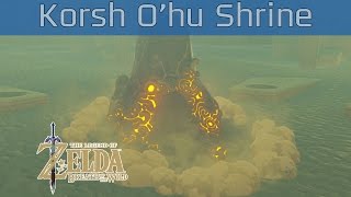 The Legend of Zelda Breath of the Wild  Korsh Ohu Shrine Walkthrough HD 1080P [upl. by Onileva]