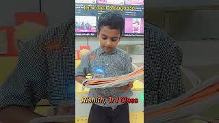 Rishith 3rd Class English Lesson The Loyal Mangoose Reading [upl. by Sumaes]