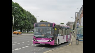 SOME THRASH Stagecoach East Scotland 26170 SN67WWR on 19 to Rosyth 20240620 [upl. by Veda]