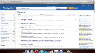 WestlawNext Tutorial [upl. by Kristie]