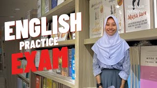 THE IMPORTANCE OF DRINKING WATER REGULARLY  ENGLISH PRACTICE EXAM  VINA NUR NATHANIA [upl. by Iru]