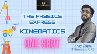 Kinematics One Shot  JEE 2024  Revision Series  By Abhay IIT Bombay [upl. by Ramo]