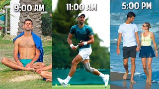 The Daily Routine of Novak Djokovic [upl. by Alayne623]