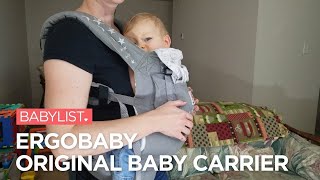 Ergobaby Original Baby Carrier Review  Babylist [upl. by Venezia]