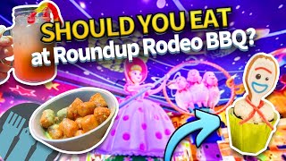 Should YOU Eat at Disney Worlds BRAND NEW Restaurant  Roundup Rodeo BBQ Review [upl. by Myrtie]