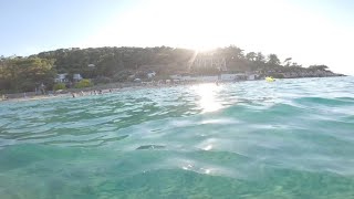 Greece  Greek Island  Thassos  Nisteri Beach [upl. by Duston690]