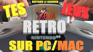 Tuto comment jouer aux jeux rétro sur ton ordinateur PC Mac Pour lapplication RomStation [upl. by Ellimac]