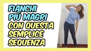 Esercizi Per Dimagrire Fianchi e Girovita in meno di 10 minuti  Silva Iotti [upl. by Bunce]