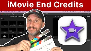 How To Add Credits With iMovie [upl. by Swetlana820]