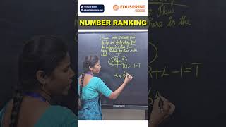 Number Ranking  1112024  EduSprint Academy Trichy [upl. by Lerim71]