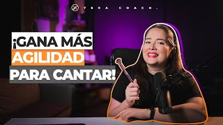 MEJORA TU AGILIDAD VOCAL CON ESTOS EJERCICOS  YEKA COACH [upl. by Goldina]