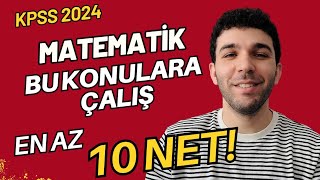 KPSS Matematik Hangi Konulara Çalışmalıyım Nasıl Çalışmalıyım [upl. by Arielle]