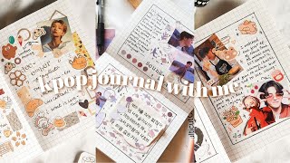 ASMR kpop journal with me  relax and unwind [upl. by Ynamad764]