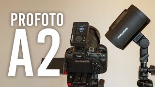 Profoto A2 amp Connect Pro Studio Lighting On The Go [upl. by Antebi626]