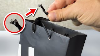 Genius TRICK Bag Handles from Cable Ties Now EVERYONE is doing it like this [upl. by Geneva]