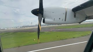 【セントレア発初便】トキエア ATR72600 セントレア出発amp新潟空港到着 [upl. by Damalus135]