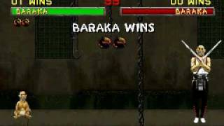 Mortal Kombat II  Babality  Baraka [upl. by Eohce]