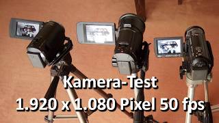 Camcorder Panasonic HCV808 ist schlecht Vergleich und Test der Kamera von Pennula [upl. by Ynots]