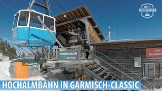 Hochalmbahn im Skigebiet GarmischClassic [upl. by Aztinaj]