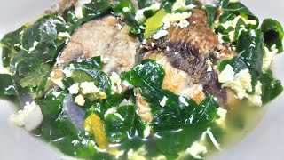 Sinabawang Pritong Isda With Malonggay and egg [upl. by Allison]