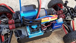 18 Tsky 120 Amp ESC 2s Otside Test Run Will It Have COGGING issues [upl. by Gearalt]