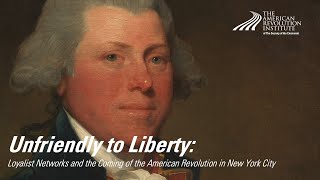 Loyalist Networks and the Coming of the American Revolution in New York City  Christopher Minty [upl. by Segalman]