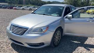 2012 Chrysler 200 LX Sedan Titled NO RESERVE [upl. by Ainocal]