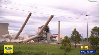 Breaking News  Wallerawang Power Station Demolition  24112021 [upl. by Elvah]