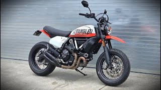 22 ducati scrambler urban motard [upl. by Nerral299]