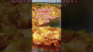 Gente OLHA Isso😋😋😋abobrinha italiana lasanha receita cooking food maonamassacomasi delicia [upl. by Gilberto]