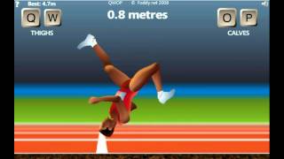 360 backflip in QWOP [upl. by Tullusus446]