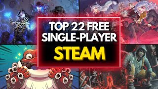 TOP 20 Best FREE SINGLEPLAYER Games on Steam [upl. by Zinnes]