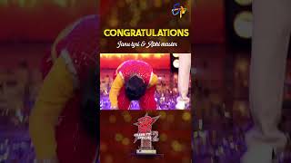 Dhee celebrity special Winner Jaaànu ❤️ like viralvideo subscribe [upl. by Rida]