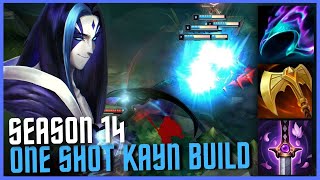 SEASON 14 NEW BEST BLUE KAYN BUILD [upl. by Allenaj]