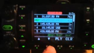 Icom ic7000 [upl. by Eilac]