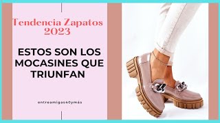 ✨ IDEAS CON MOCASINES TENDENCIA EN MOCASINES Zapatos 2023 zapatosdemujer [upl. by Brew]