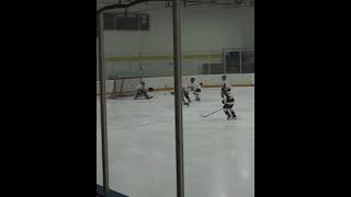 Close Call Defender Denies Kents Sneaky Backhand Goal hockey sports save [upl. by Houser]