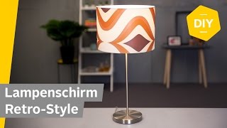 DIY Lampenschirm den RetroStyle verpassen  Roombeez – powered by OTTO [upl. by Gerdy]