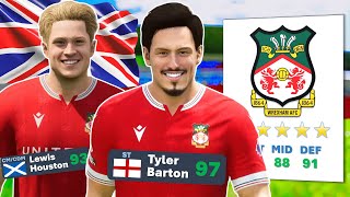 I Rebuild Wrexham with UK Youth Academy Only 100 Sub Special [upl. by Ummersen]