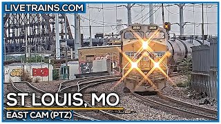 🔴 LIVE Trains Railcam  St Louis Missouri PTZ [upl. by Cheslie788]