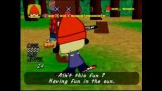 Lets Play Um Jammer Lammy PaRappa Stage 5 Joe Chin Co [upl. by Phelia986]