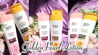 Golden Pearl Extra Care Moisturizing Lotion 🧴 [upl. by Ahsiuqet]